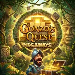 Gonzos Quest Megaways game at Golden Crown Casino for Australian players
